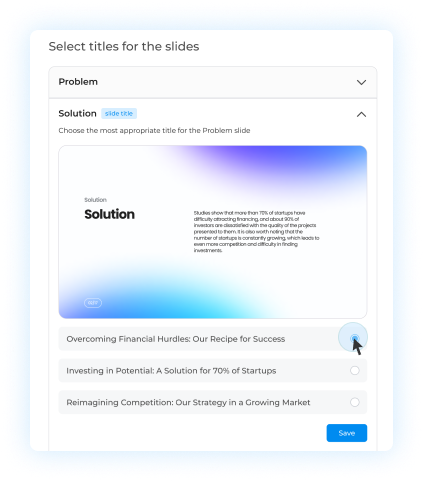 Choose compelling headlines