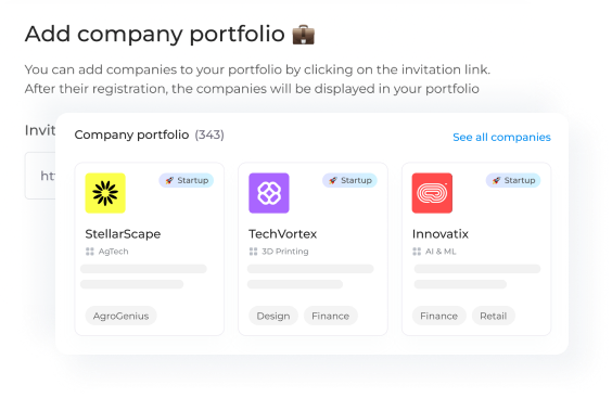 Add your portfolio